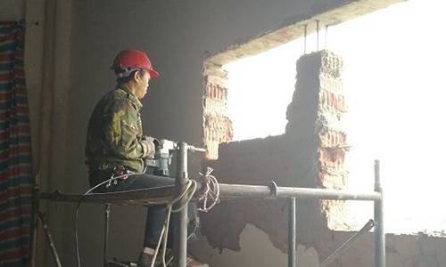 品品项目施工现场10.16