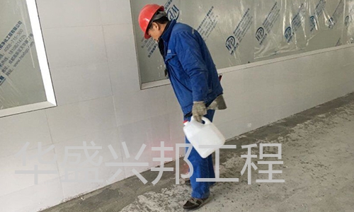 品品项目施工现场12.8