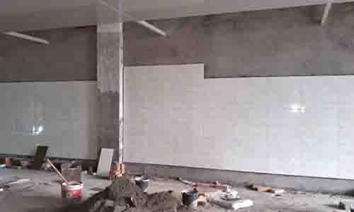 20170904沈包子项目 消防放水，吊顶，贴砖，挖沉降隔油池