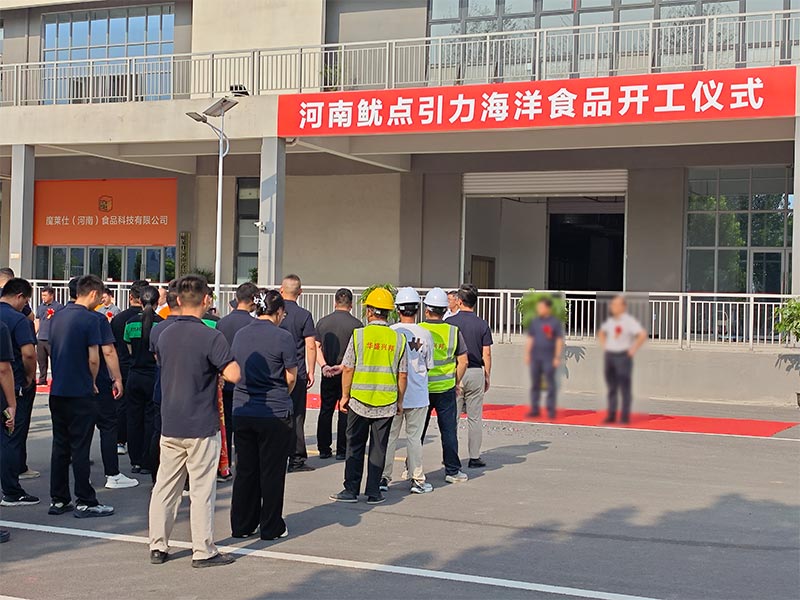河南鹿邑鱿点引力海洋食品项目