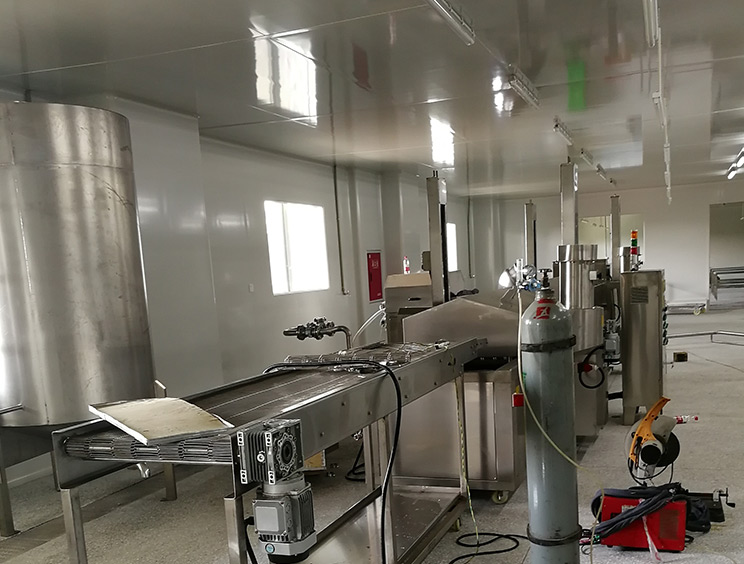 四川七叔婆食品有限公司二期厂房装修工程