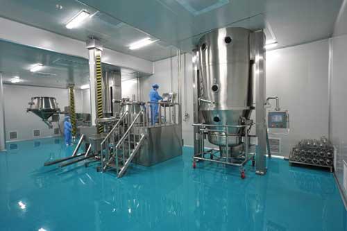 新绿色药业GMP车间装修