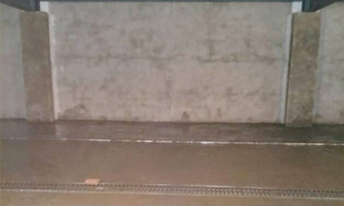 广汉6栋魔芋面厂房装修 浇筑地平找平混泥土 20170323